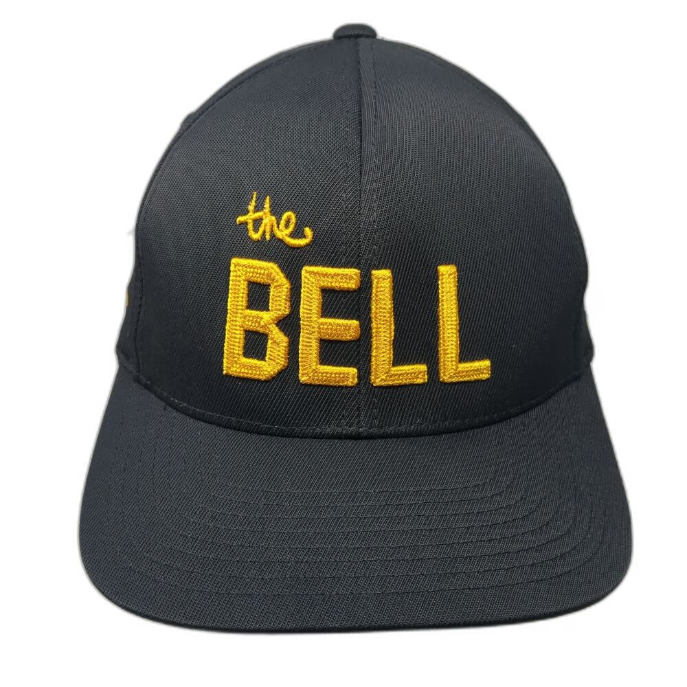 G/FORE Snapback Black One Size the BELL Embroidered Hat Flat Brim Golf Nylon
